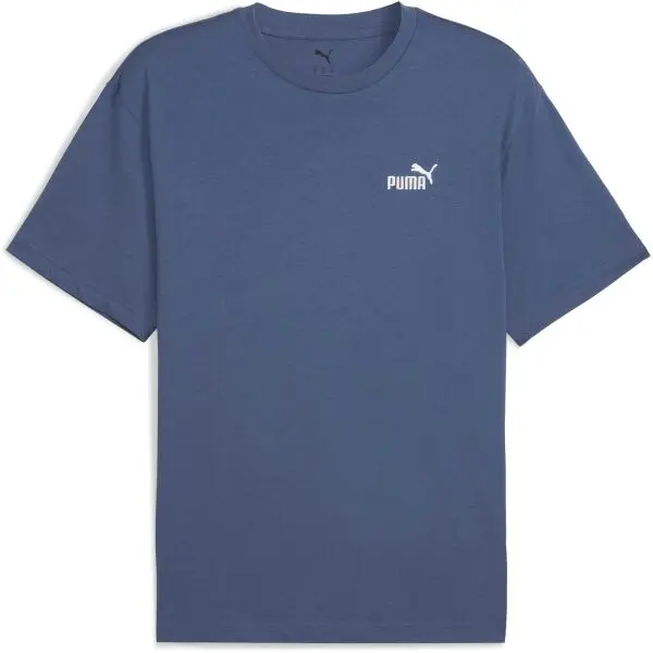 Puma Puma ESSENTIALS RELAXED SMALL NO 1 LOGO TEE Мъжка тениска, синьо, размер