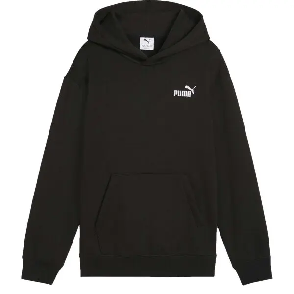 Puma Puma ESSENTIALS SMALL NO. 1 LOGO RELAXED HOODIE  FL B Суитшърт за момчета, черно, размер