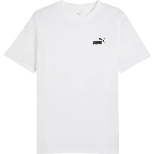 Puma Puma ESSENTIALS SMALL NO. 1 LOGO TEE Мъжка тениска, бяло, размер