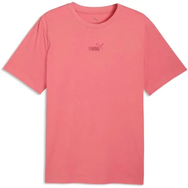 Puma Puma ESSENTIALS SMALL NO.1 LOGO CENTERED TEE Мъжка тениска, розово, размер