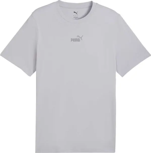 Puma Puma ESSENTIALS SMALL NO.1 LOGO CENTERED TEE Мъжка тениска, сиво, размер XXXL