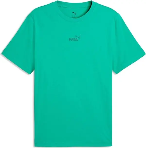 Puma Puma ESSENTIALS SMALL NO.1 LOGO CENTERED TEE Мъжка тениска, зелено, размер
