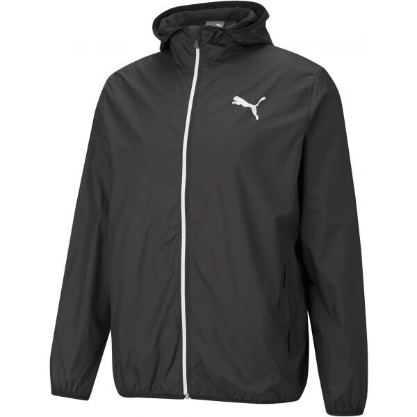 Puma Puma ESSENTIALS SOLID WINDBREAKER Мъжко спортно яке против вятър, черно, размер