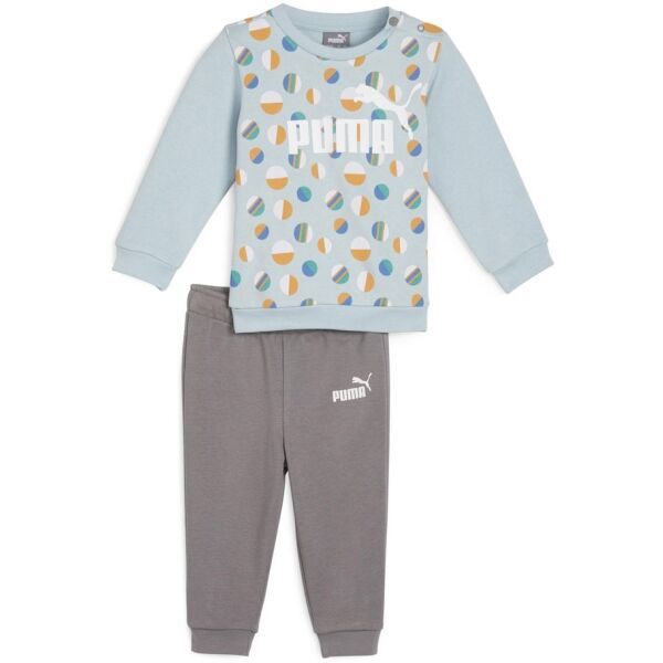 Puma Puma ESSENTIALS + SUMMER CAMP INFANTS JOGGER TR Детски спортен екип, светлосиньо, размер