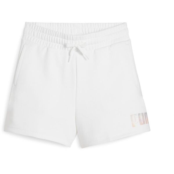 Puma Puma ESSENTIALS + SUMMER DAZE SHORTS G Къси панталони за момичета, бяло, размер