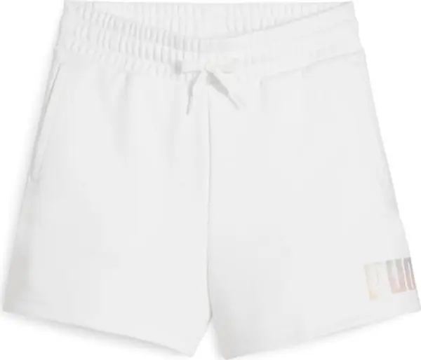 Puma Puma ESSENTIALS + SUMMER DAZE SHORTS G Къси панталони за момичета, бяло, размер
