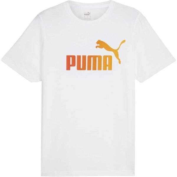 Puma Puma ESSENTIALS + SUMMER SPORTS TEE Мъжка тениска, бяло, размер