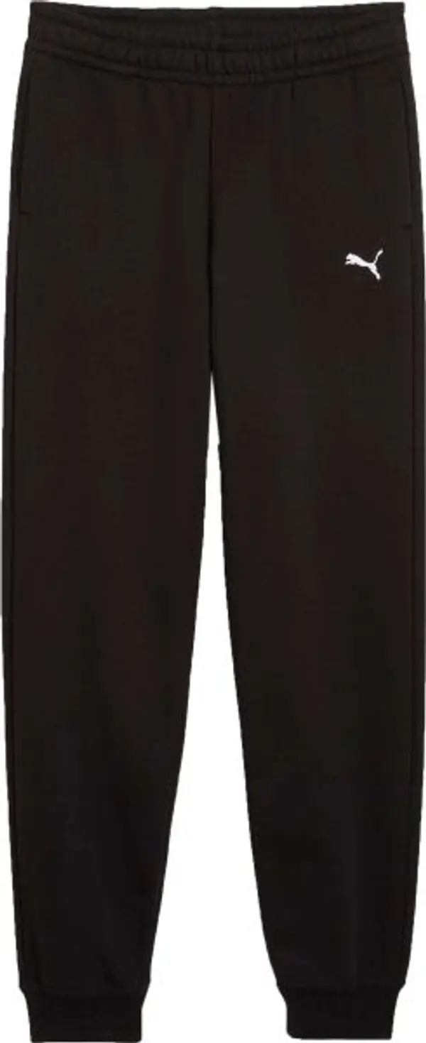 Puma Puma ESSENTIALS SWEATPANTS FL B Детско долнище, черно, размер