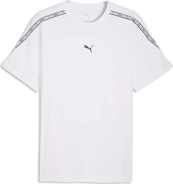 Puma Puma ESSENTIALS TAPE TEE Мъжка тениска, бяло, размер