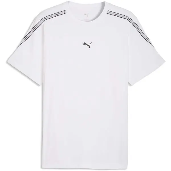 Puma Puma ESSENTIALS TAPE TEE Мъжка тениска, бяло, размер