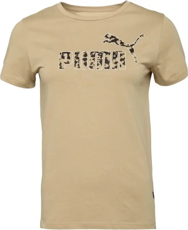 Puma Puma ESSENTIALS+ANIMAL TEE Дамска тениска, бежово, размер