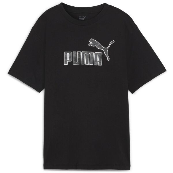 Puma Puma ESSENTIALSENTIALS + MARBELEIZED TEE Дамска тениска, черно, размер