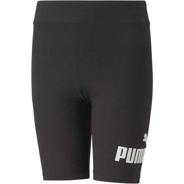Puma Puma ESS+LOGO SHORT LEGGINGS G Къси панталони за момичета, черно, размер