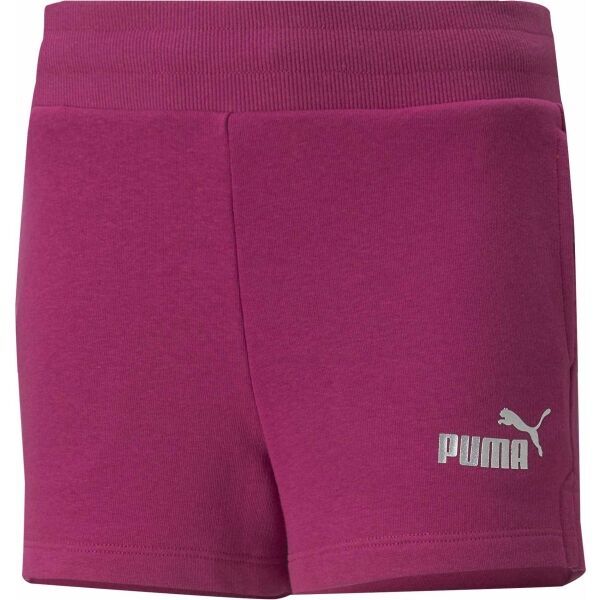 Puma Puma ESS+SHORTS TR G Къси панталони за момичета, винен, размер
