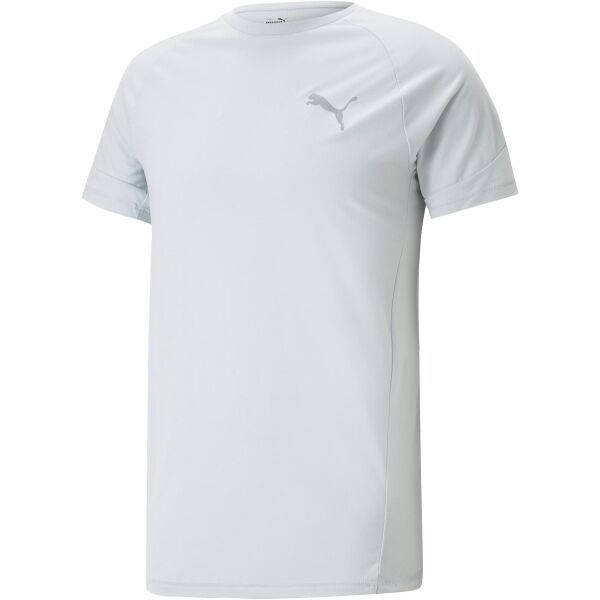 Puma Puma EVOSTRIPE TEE Мъжка спортна тениска, бяло, размер