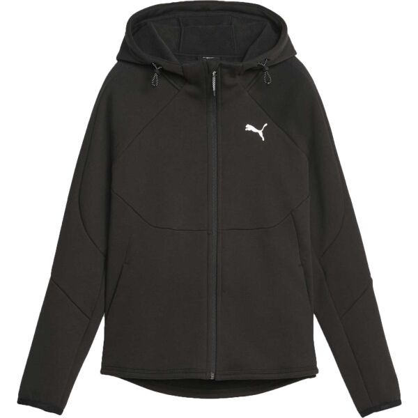 Puma Puma EVOSTRIPE WINTERIZED FULL ZIP HOODIE Дамски суитшърт, черно, размер