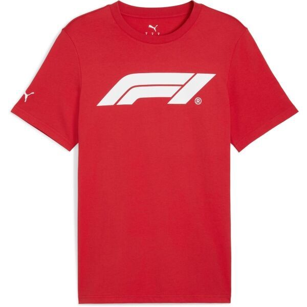 Puma Puma F1 ESSENTIALS LOGO TEE Мъжка тениска, червено, размер