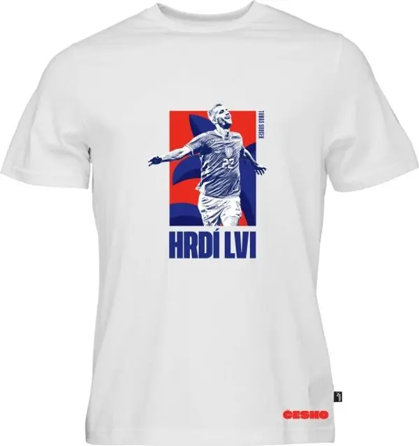 Puma Puma FAČR HRDÍ LVI SOUČEK Мъжка тениска, бяло, размер