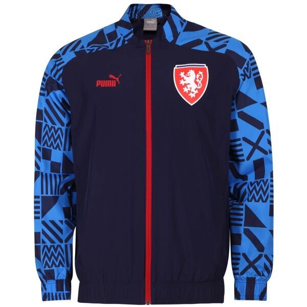Puma Puma FACR PREMATCH JACKET Мъжко футболно яке, тъмносин, размер