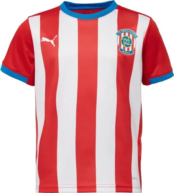 Puma Puma FC ZBROJOVKA BRNO JR HOME JERSEY Детска футболна фланелка, червено, размер