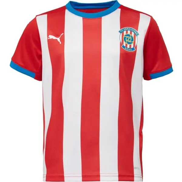 Puma Puma FC ZBROJOVKA BRNO JR HOME JERSEY Детска футболна фланелка, червено, размер