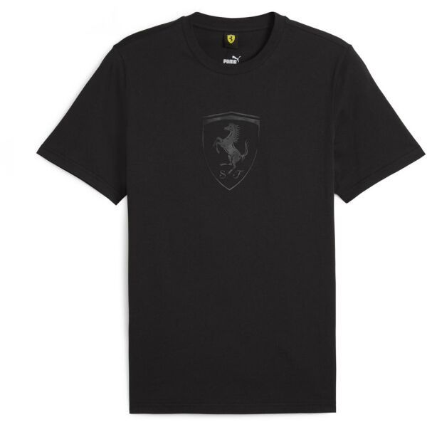 Puma Puma FERRARI RACE BIG SHIELD Мъжка тениска, черно, размер