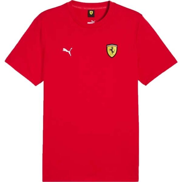 Puma Puma FERRARI RACE COLORED SHIELD TEE Мъжка тениска, червено, размер