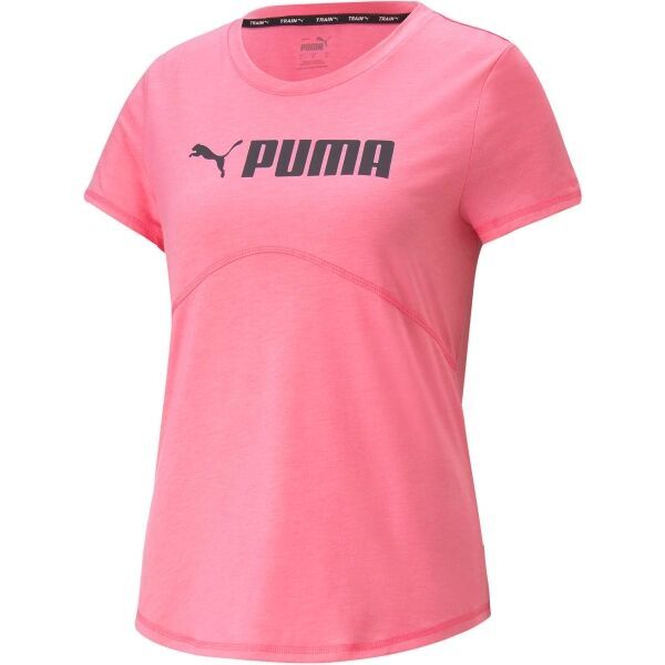 Puma Puma FIT HEATHER TEE Дамска тениска, розово, размер