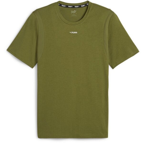 Puma Puma FIT TRIBLEND ULTRABREATHE TEE Мъжки спортен потник, khaki, размер