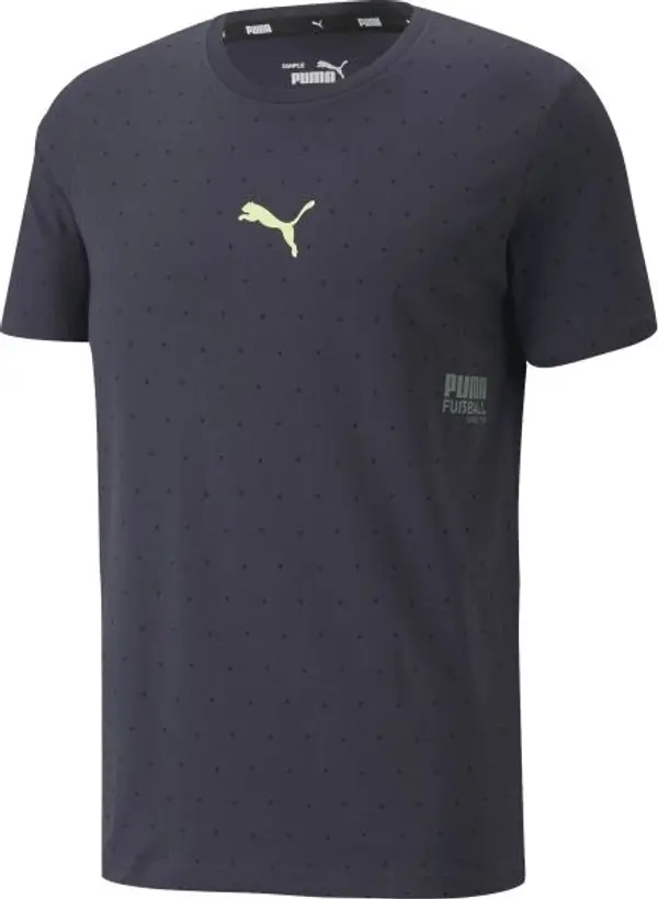 Puma Puma FUßALL STREET TEE Футболна тениска, тъмносин, размер