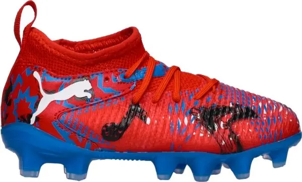 Puma Puma FUTURE 8 MATCH PLAYMAKERS FG/AG JR Детски футболни обувки, червено, размер 31