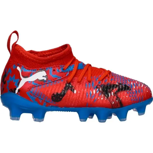 Puma Puma FUTURE 8 MATCH PLAYMAKERS FG/AG JR Детски футболни обувки, червено, размер 35.5