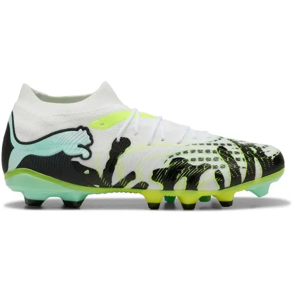 Puma Puma FUTURE 9 MATCH FG/AG Мъжки футболни обувки, бяло, размер 44.5