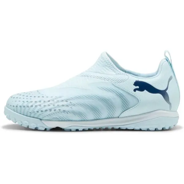 Puma Puma FUTURE 9 MATCH LL TT JR Детски спортни обувки без завързване, светлосиньо, размер 38