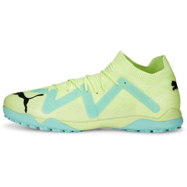 Puma Puma FUTURE MATCH TT Мъжки футболни обувки, светло-зелено, размер 42.5