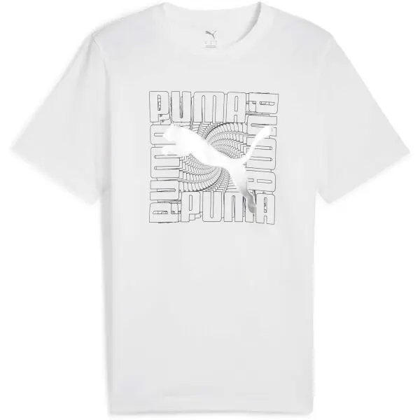 Puma Puma GRAPHIC FOIL TEE Мъжка тениска, сиво, размер