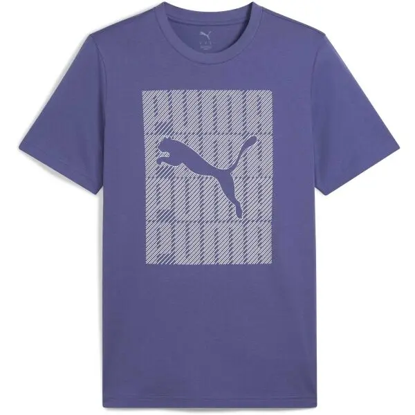 Puma Puma GRAPHIC PUMA WORDING TEE Мъжка тениска, синьо, размер
