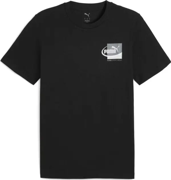 Puma Puma GRAPHIC SMALL BOX TEE Мъжка тениска, черно, размер