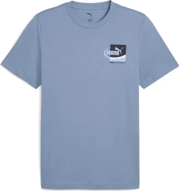 Puma Puma GRAPHIC SMALL BOX TEE Мъжка тениска, светлосиньо, размер