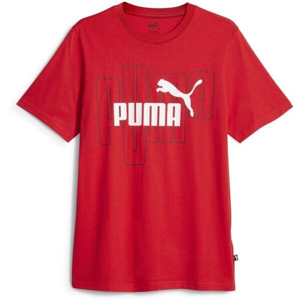 Puma Puma GRAPHICS NO.1 TEE Мъжка  тениска, червено, размер