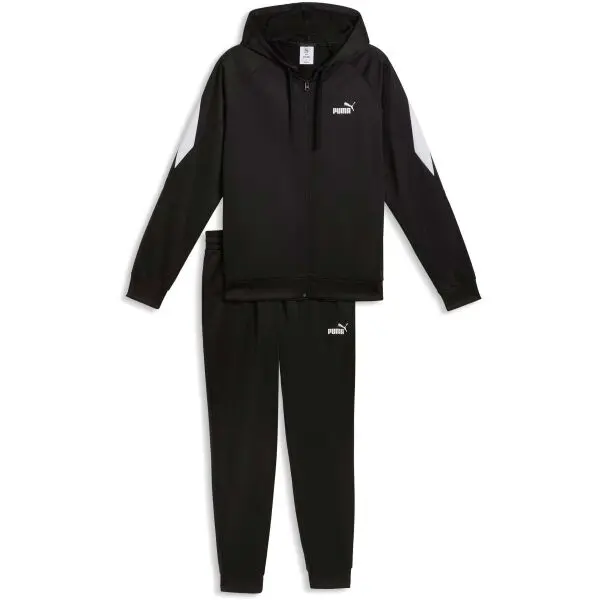 Puma Puma HOODED POLY SUIT Мъжки комплект, черно, размер