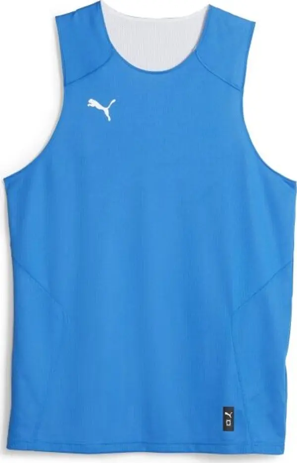 Puma Puma HOOPS TEAM REVERSE PRACTICE JERSEY Мъжка фланелка за баскетбол, синьо, размер