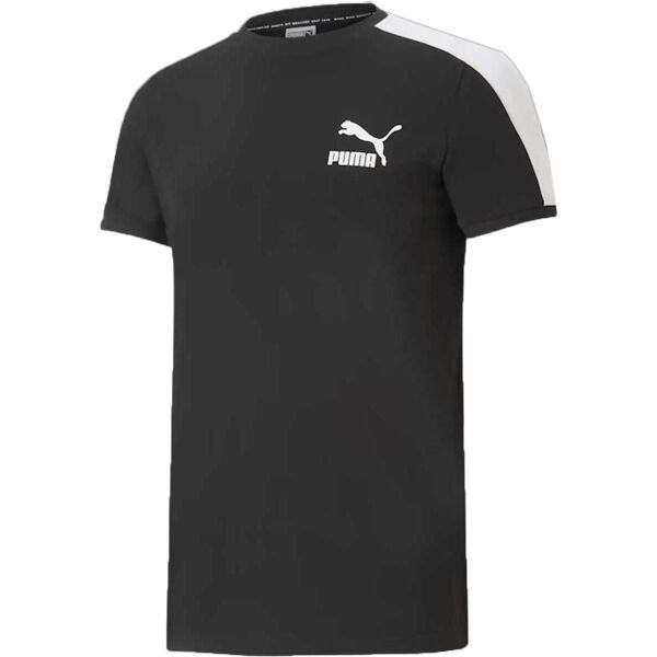 Puma Puma ICONIC T7 TEE Мъжка тениска, черно, размер