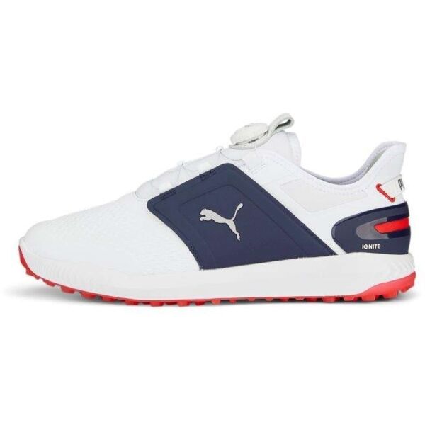 Puma Puma IGNITE ELEVATE DISC Мъжки обувки за голф, бяло, размер 43