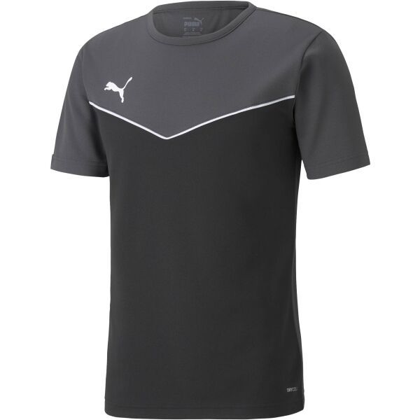 Puma Puma INDIVIDUAL RISE JERSEY Футболна тениска, черно, размер
