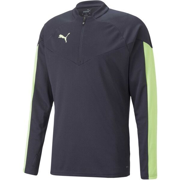 Puma Puma INDIVIDUALFINAL 1/4 ZIP TOP Мъжки суитшърт, сиво, размер