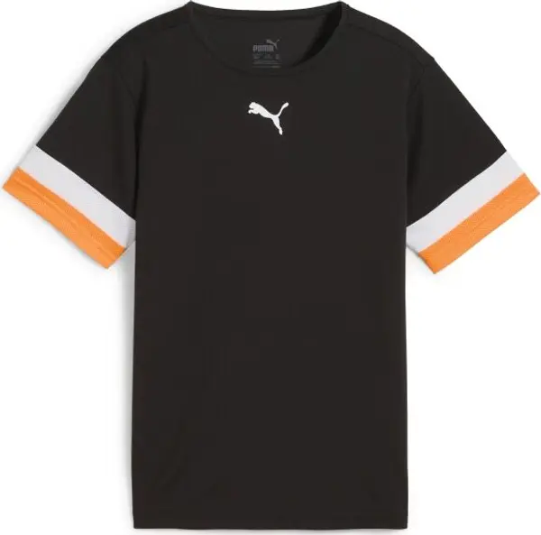 Puma Puma INDIVIDUALRISE JERSEY JR Футболна фланелка, черно, размер