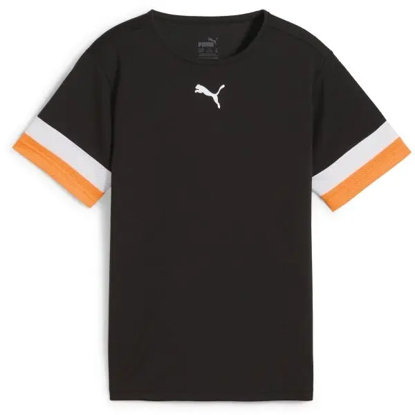 Puma Puma INDIVIDUALRISE JERSEY JR Футболна фланелка, черно, размер