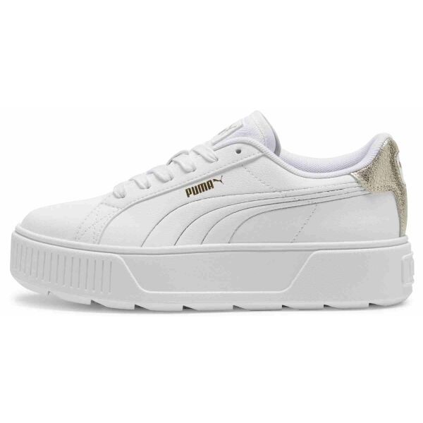 Puma Puma KARMEN METALLIC SHINE Дамски кецове, бяло, размер 38.5