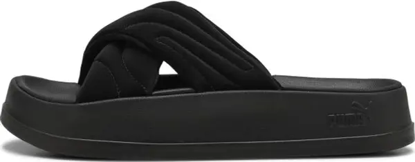 Puma Puma LEADCAT PLATFORM Дамски чехли, черно, размер 38